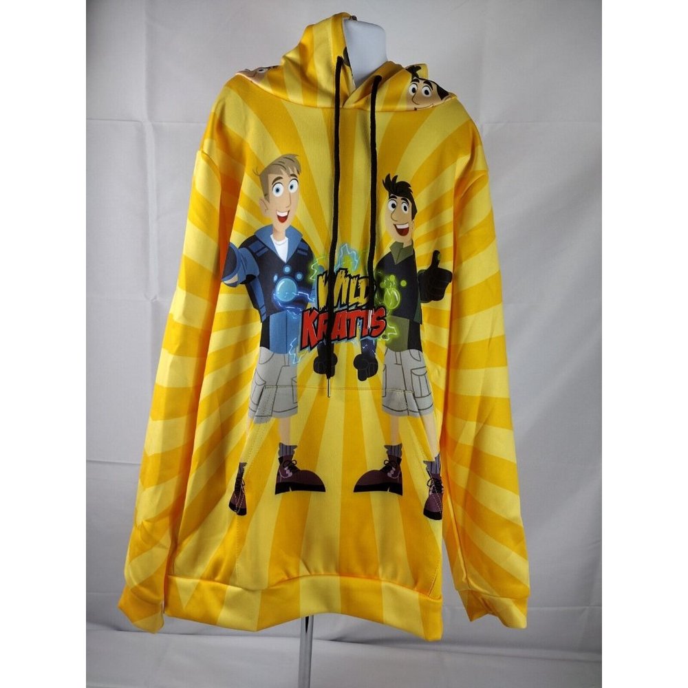 Junior Disney Jerry Leight Mickey Minnie Chat Bubble White Pullover Hoodie